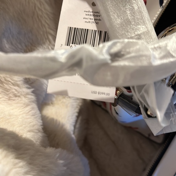 COPY - Rare Kate Spade “Staci Tea Toss” BRAND NEW- satchel/ crossbody floral bag - Picture 7 of 8